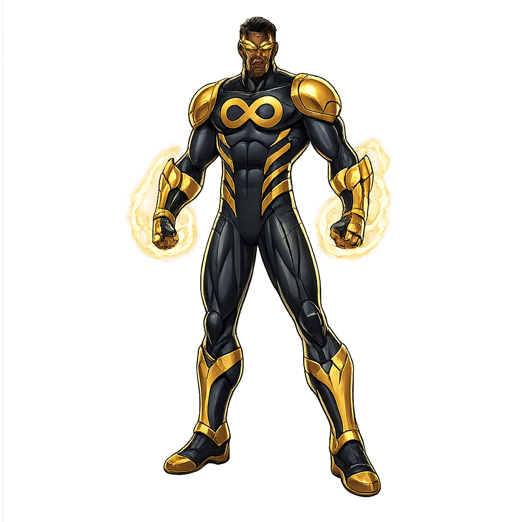 Captain Infinity, by Domenick A. Hall
